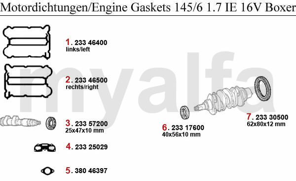 1.7 IE 16V 1994-96