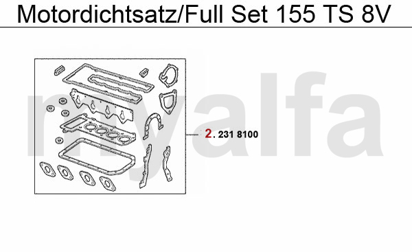 Motordichtsatz