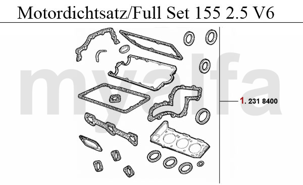 Motordichtsatz