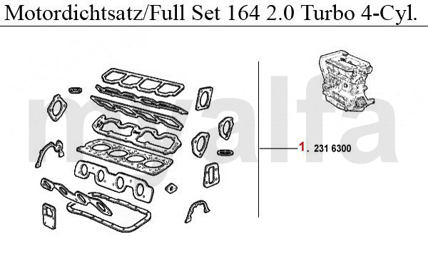 Motordichtsatz