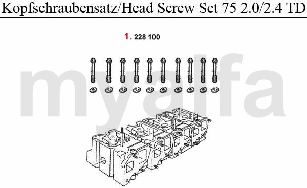 HEAD SCREW SET