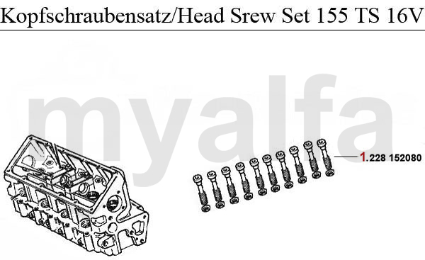 HEAD SCREW SET