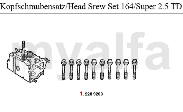 HEAD SCREW SET