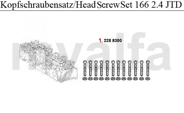 HEAD SCREW SET