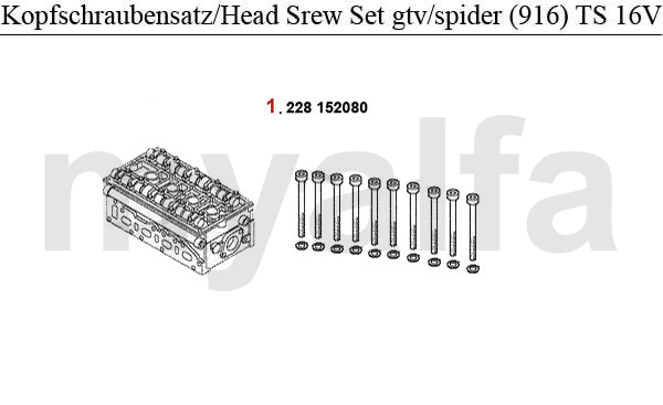 HEAD SCREW SET