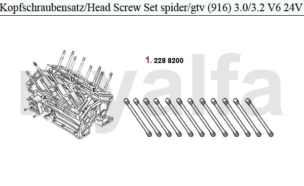 HEAD SCREW SET