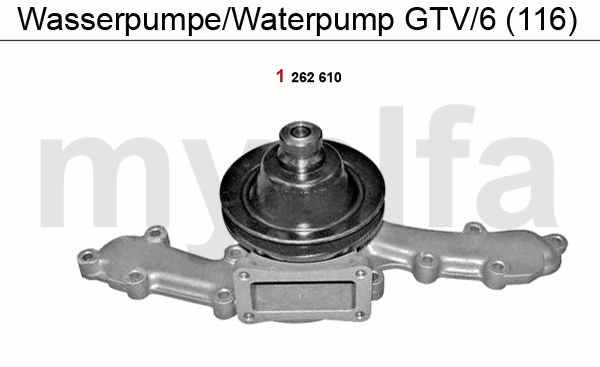 Vattenpump GTV/6