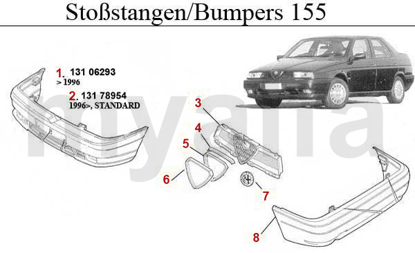 BUMPER/GRILLE/PANEL