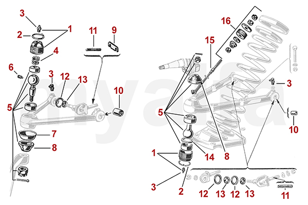 SUSPENSION UP TO 1958