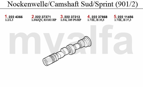 CAMSHAFT