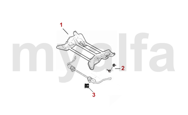 Stabilisator hinten