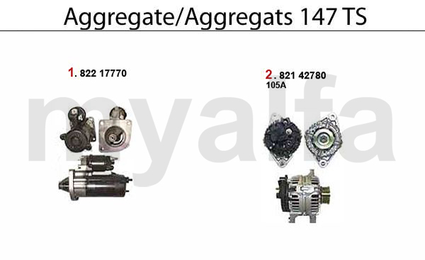 STARTER/ALTERNATOR TS