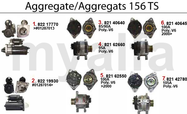 STARTER/ALTERNATOR TS