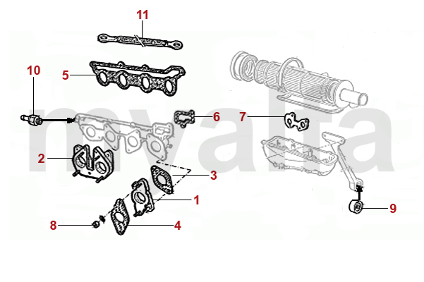 CARBURETTOR MOUNTS 1990-83