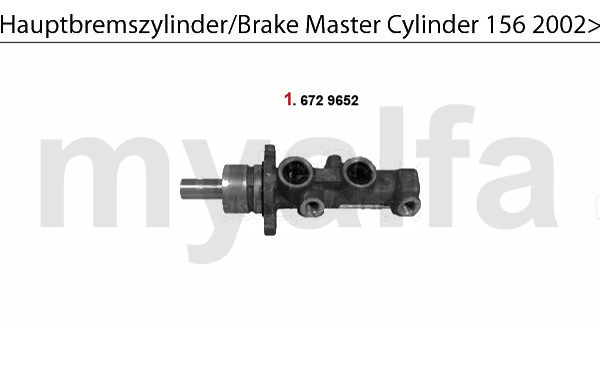 BRAKE MASTER CYL. 2002>