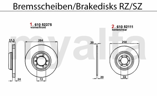 BRAKE DISCS