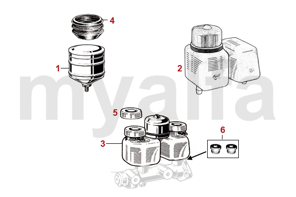 BRAKE FLUID RESERVOIR