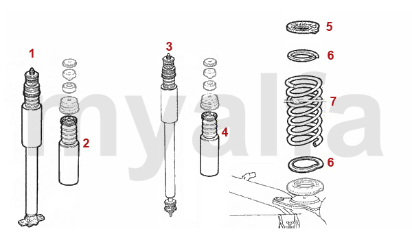SHOCK ABSORBER 4-Cyl.