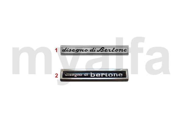 EMBLEMS "BERTONE"