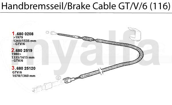 BRAKE CABLE