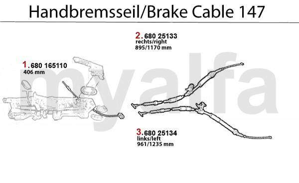 BRAKE CABLE