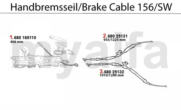 BRAKE CABLE