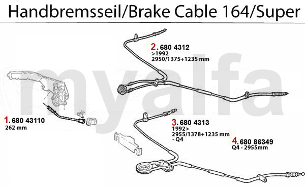 BRAKE CABLE