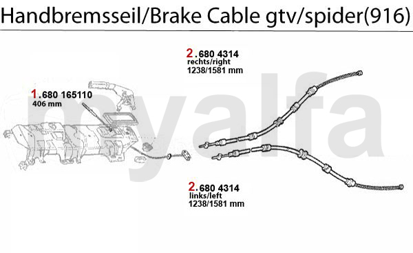 BRAKE CABLE