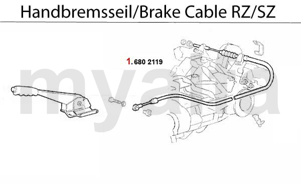 Handbremsseil