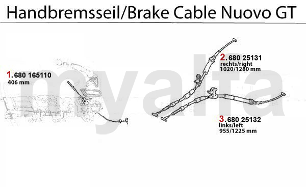 BRAKE CABLE