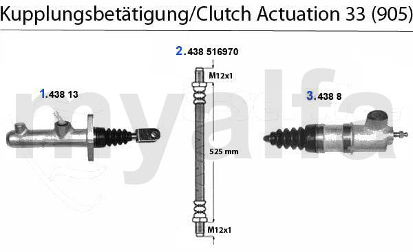 Kupplungsbetätigung 33/SW (905)