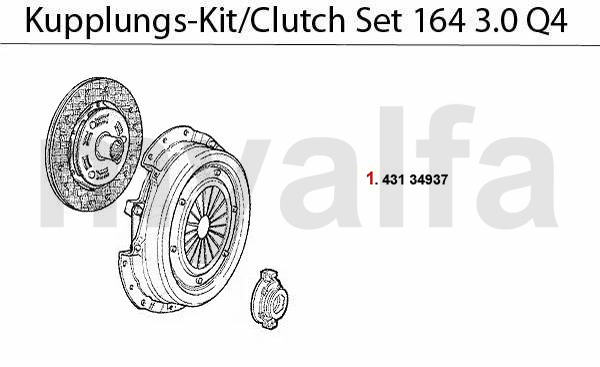 CLUTCH SET