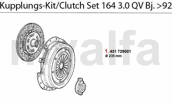 CLUTCH SET