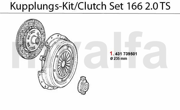 CLUTCH SET 2.0 TS