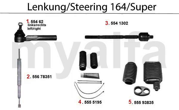 STEERING PARTS