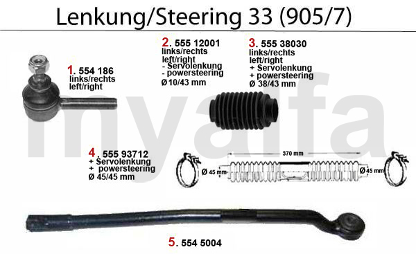 STEERING PARTS