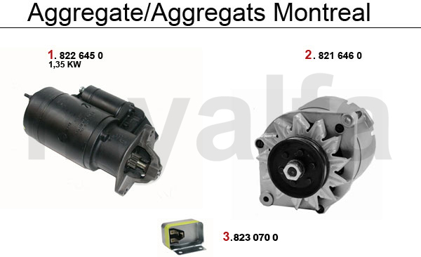 STARTER/ALTERNATOR