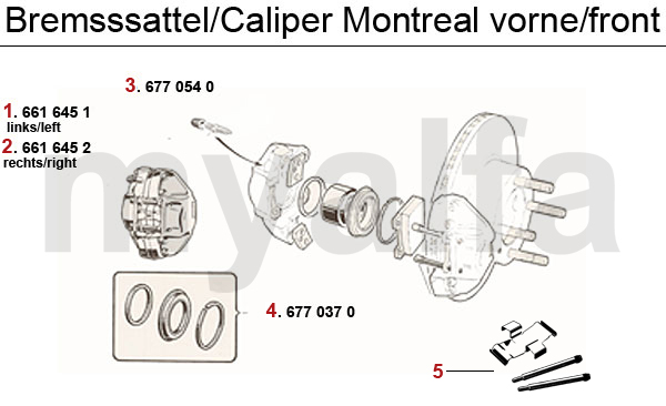 CALIPER FRONT