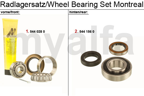 WHEEL BEARING SET