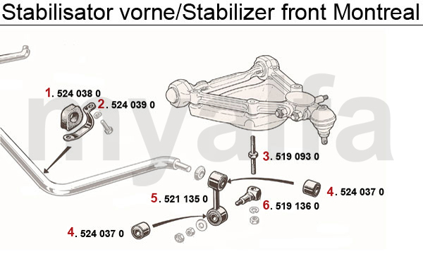 STABILIZER FRONT