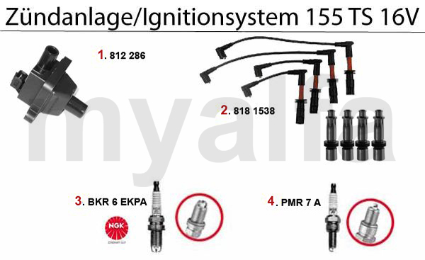 Zündanlage TS 16V