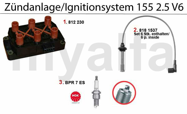 IGNITION SYSTEM 2.5 V6