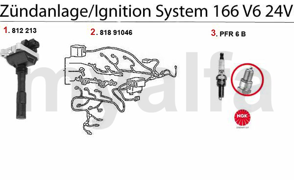 IGNITION SYSTEM V6 24V