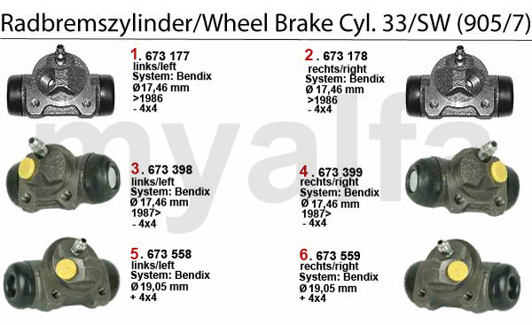 WHEEL BRAKE CYL.