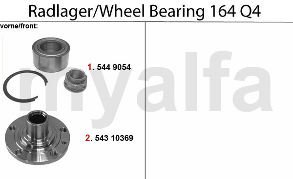 WHEEL BEARING 3.0 Q4