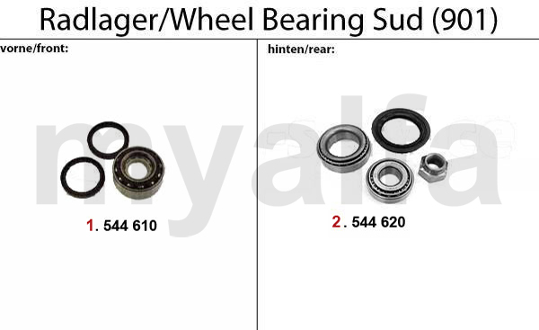 WHEEL BEARING Sud (901)