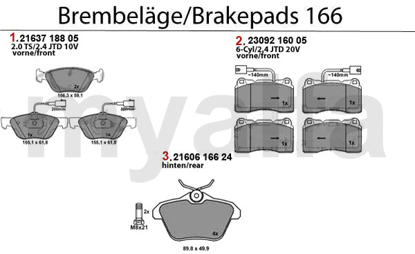 BRAKE PADS