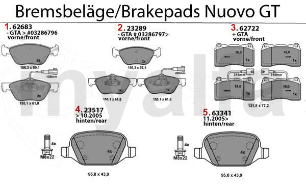 BRAKE PADS