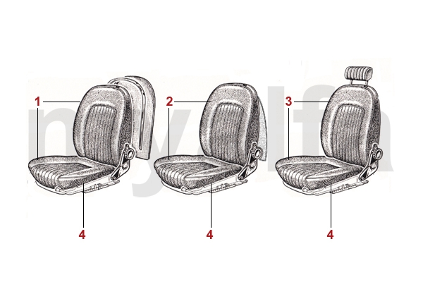 Sitzbezüge 1966-69