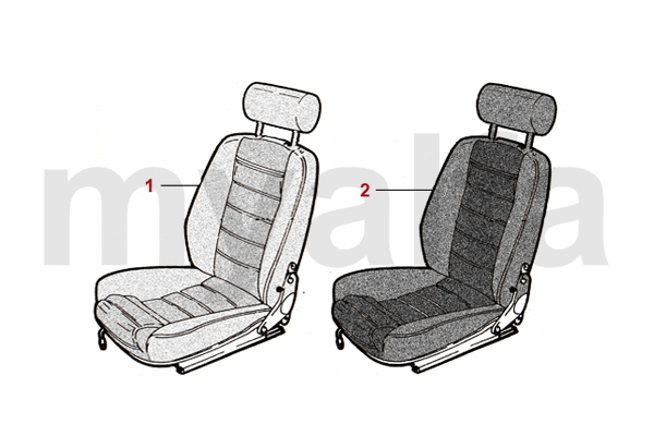 Alfa Romeo Alfa Spider (105/115) Sitze Sitzbezüge 1990-93